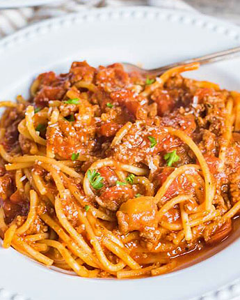 Lost Dishes: Garavelli - Spaghetti with Meat Sauce